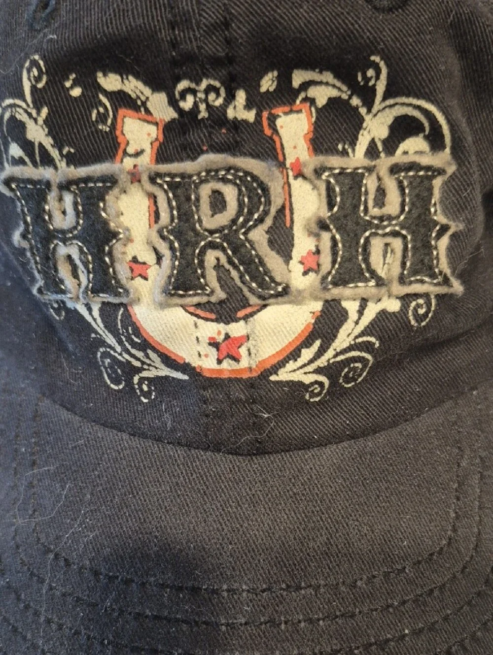 Hard Rock Hotel Black Baseball Cap with Embroidered Crest Las Vegas